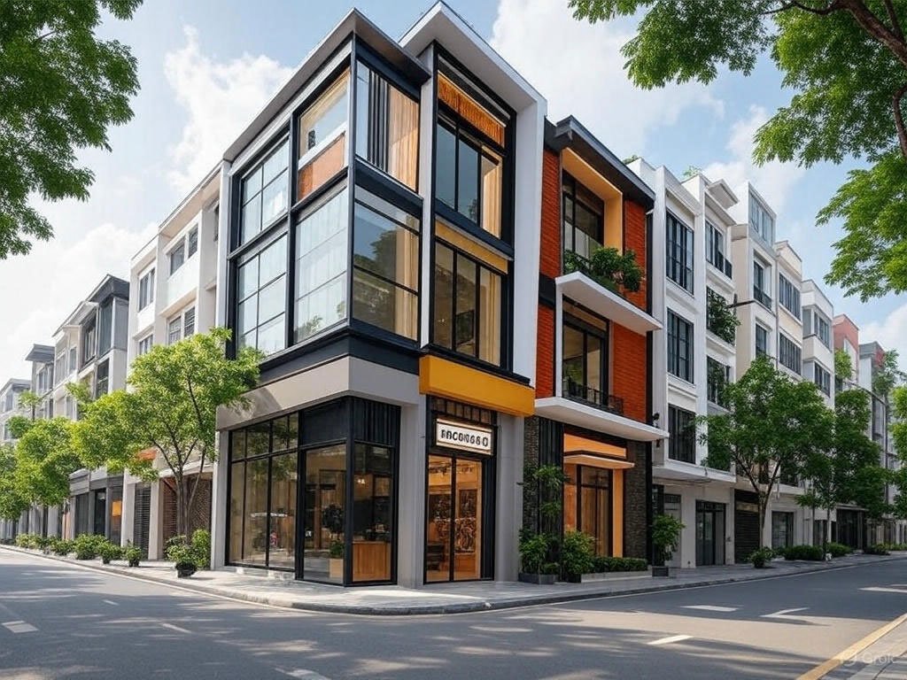 Hình ảnh minh hoạ cho Shophouse Vinhomes Green Paradise Cần Giờ
