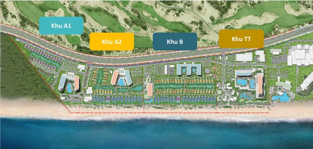 Phân khu 35 ha The Grand Ho Tram Strip có tên chính thức là Maia Resort Hồ Tràm