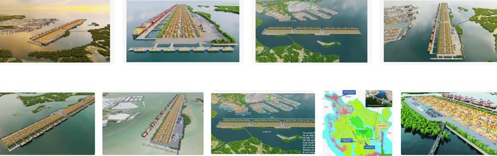 Một vài hình ảnh về Cảng trung chuyển quốc tế Cần Giờ