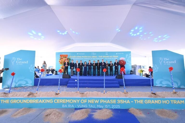 Hình ảnh tại buổi lễ khởi công Maia Hồ Tràm ngày 15/5/2025