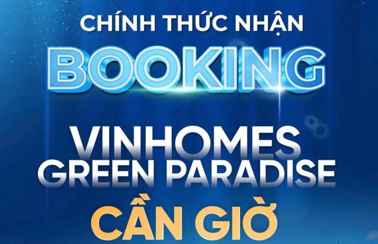 Chính thức nhận booking Vinhomes Cần Giờ