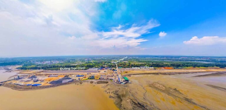 Hình ảnh chụp thực tế tiến độ dự án Vinhomes Cần Giờ ngày 10/09/2025