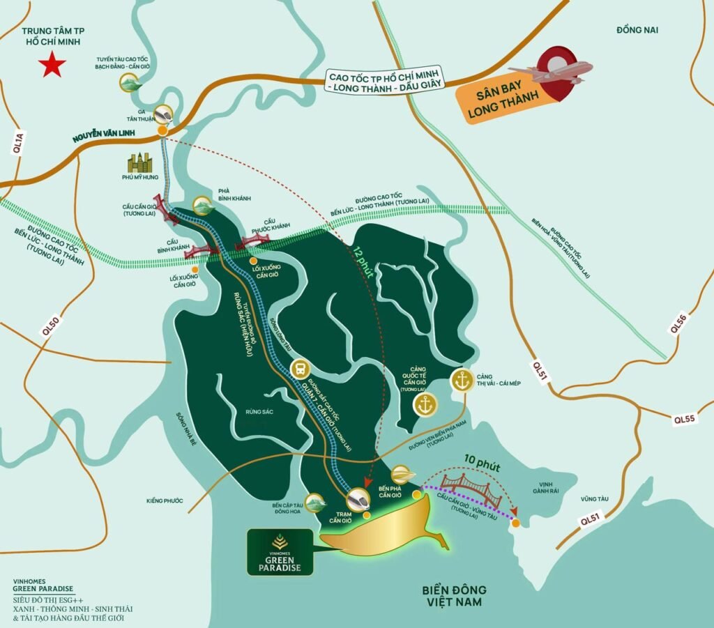 Bản đồ vị trí dự án