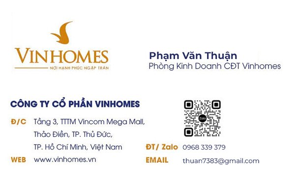 Liên hệ Vinhomes Cần Giờ