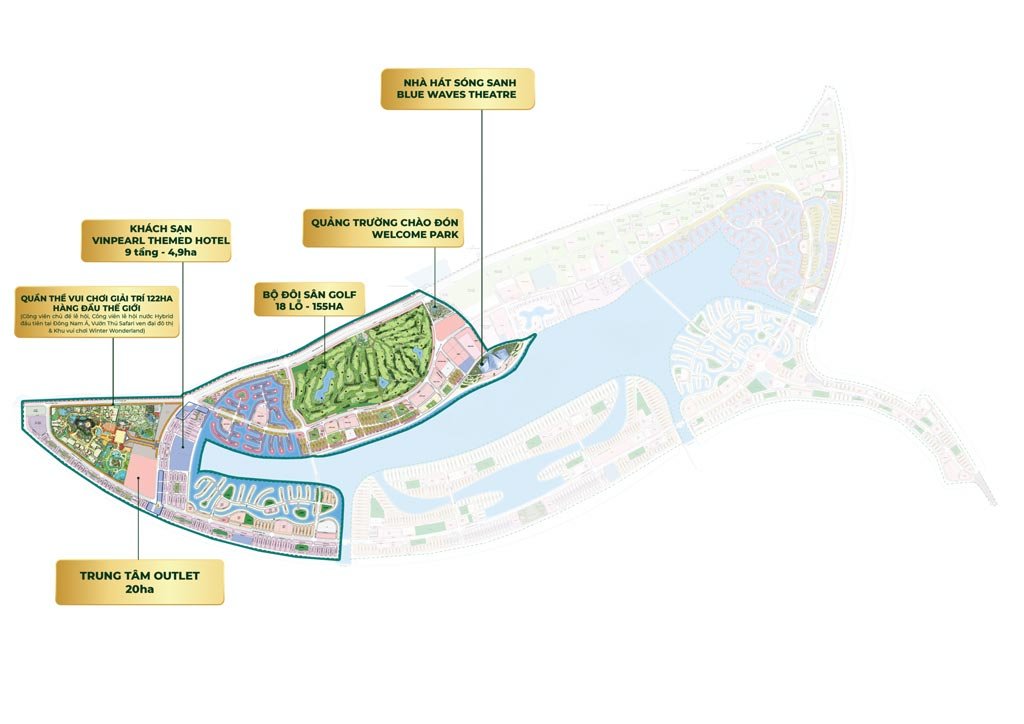 Phân khu Vịnh Tiên - Phân khu A