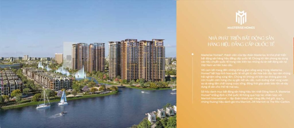 Masterise Homes là chủ đầu tư dự án Masteri Cosmo Central