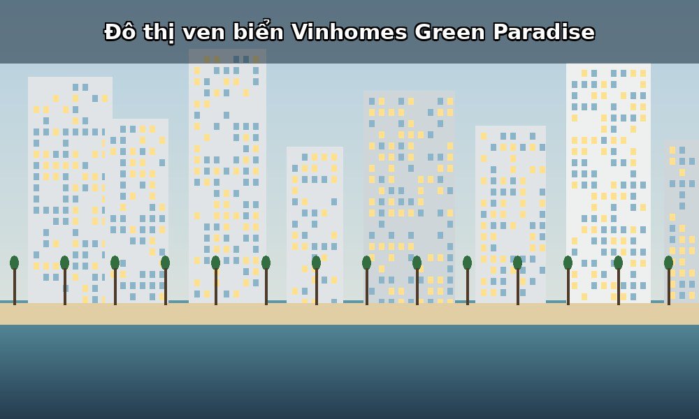 03-do-thi-ven-bien-vinhomes Đô thị ven biển Vinhomes Green Paradise nhìn từ trên cao