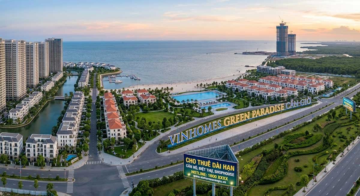 Cho thuê dài hạn Vinhomes Cần Giờ