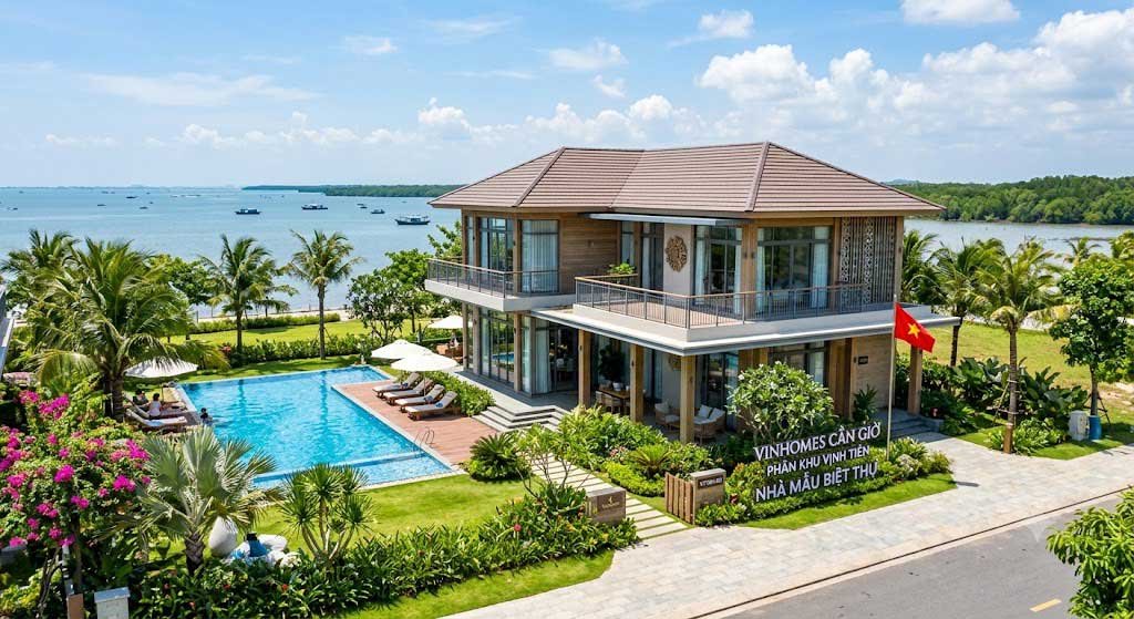 Nhà Mẫu Vịnh Tiên Vinhomes Cần Giờ