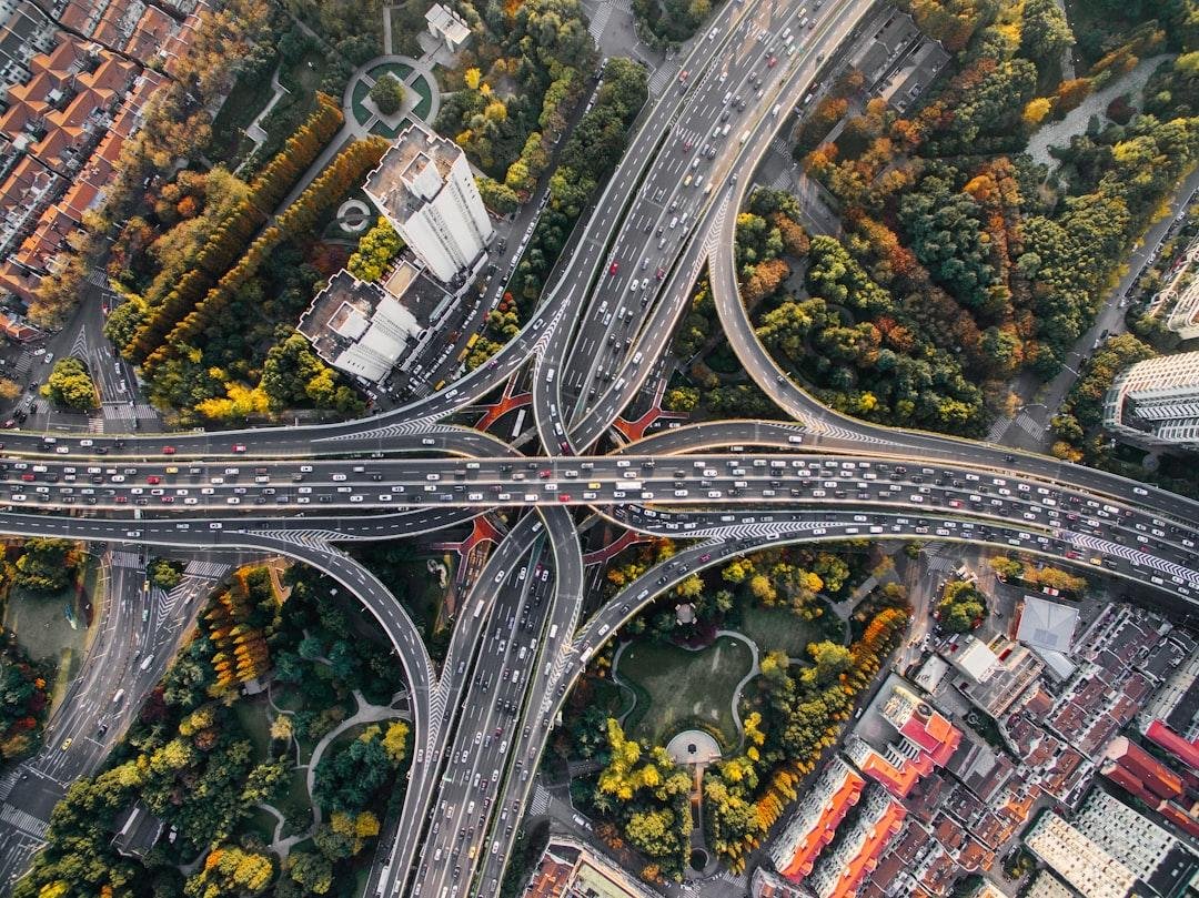 cao tốc Bến Lức Long Thành Vinhomes Cần Giờ — minh họa traffic interchange junction highway