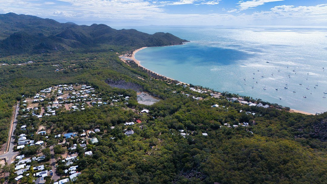 diện mạo Vinhomes Cần Giờ — minh họa urban construction site aerial tropical coastline