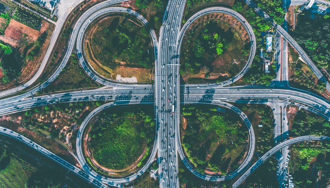 hạ tầng Cần Giờ 2026 — nút giao cao tốc nhìn từ trên cao