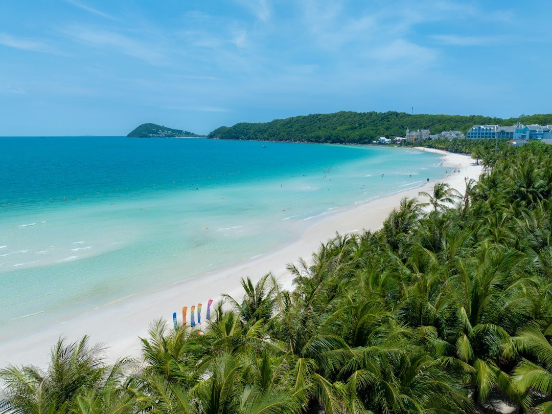Vinhomes Cần Giờ — minh họa Vietnam beach resort aerial